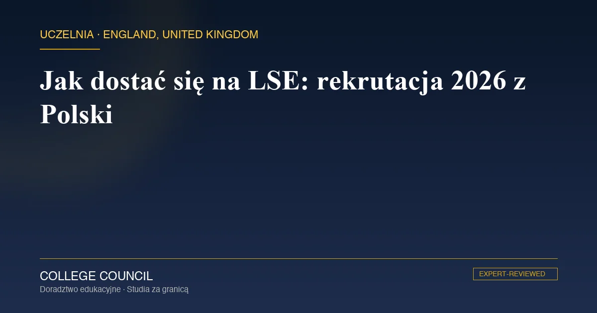 Wejście do London School of Economics przy Houghton Street