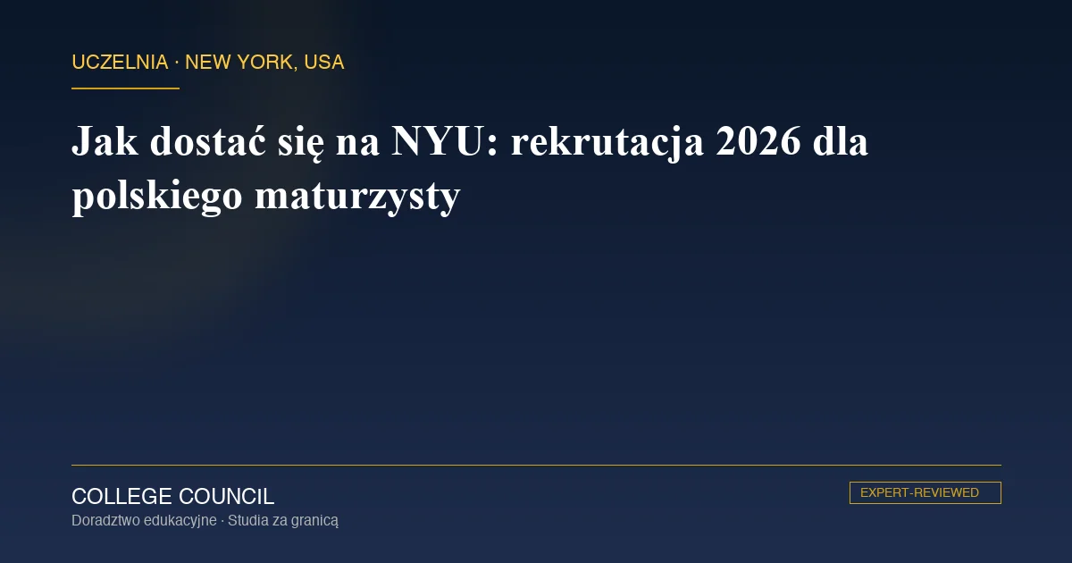 Brama New York University przy Washington Square Park na Manhattanie