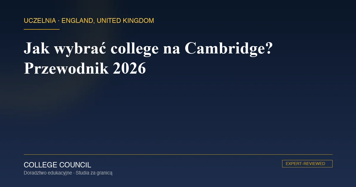 Dziedziniec Trinity College w Cambridge z fontanną i gotycką architekturą