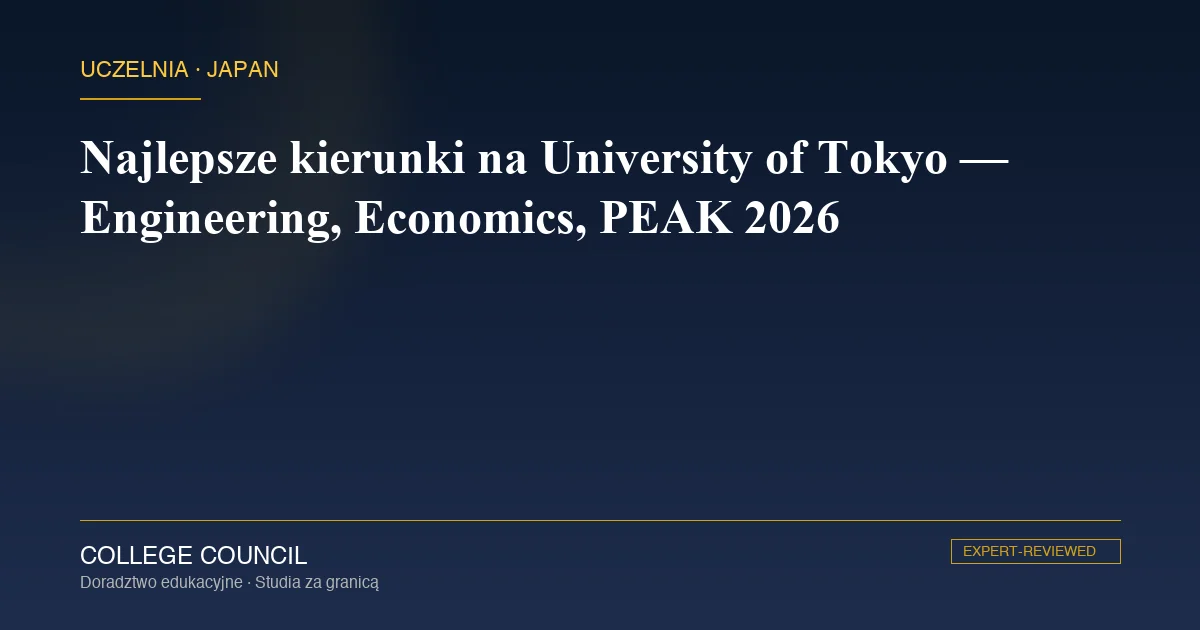 Kampus Hongo University of Tokyo z budynkiem Yasuda Auditorium