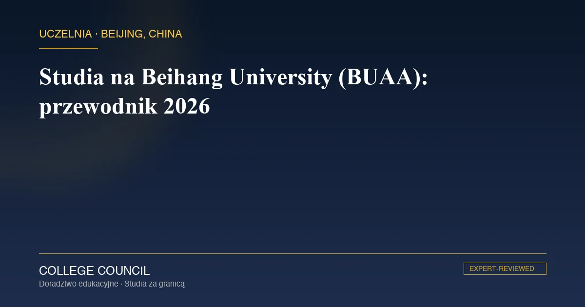 Wschodnia brama kampusu Beihang University (BUAA) w dzielnicy Haidian w Pekinie