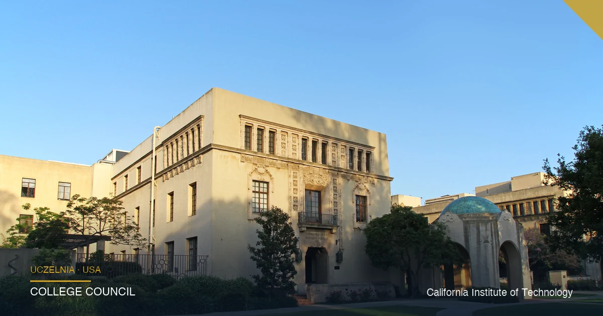 Nowoczesne laboratorium naukowe na kampusie Caltech w Pasadenie