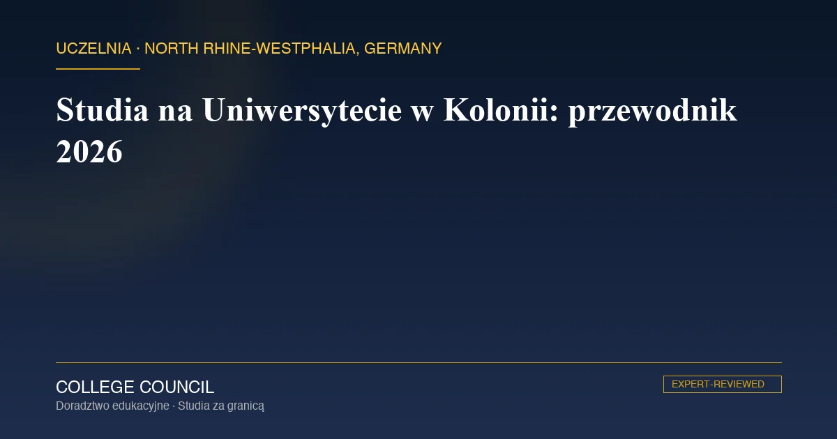 Główny gmach Uniwersytetu w Kolonii (Universität zu Köln) z wieżą i placem Albertus-Magnus-Platz