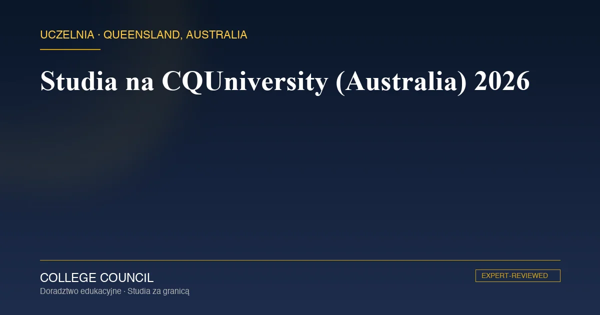 Kampus CQUniversity w Rockhampton, Queensland, Australia