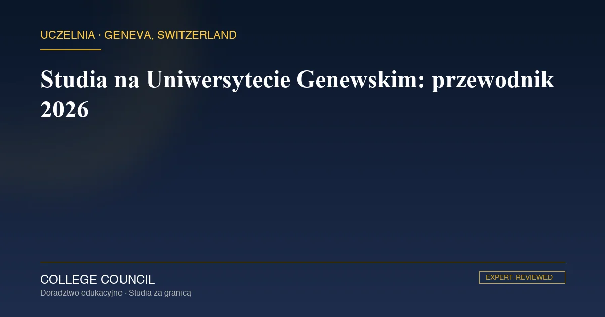 Główny gmach Uniwersytetu Genewskiego (Uni Bastions) w parku Bastions w Genewie