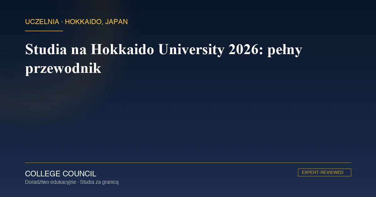 Aleja miłorzębów na kampusie Hokkaido University w Sapporo jesienią