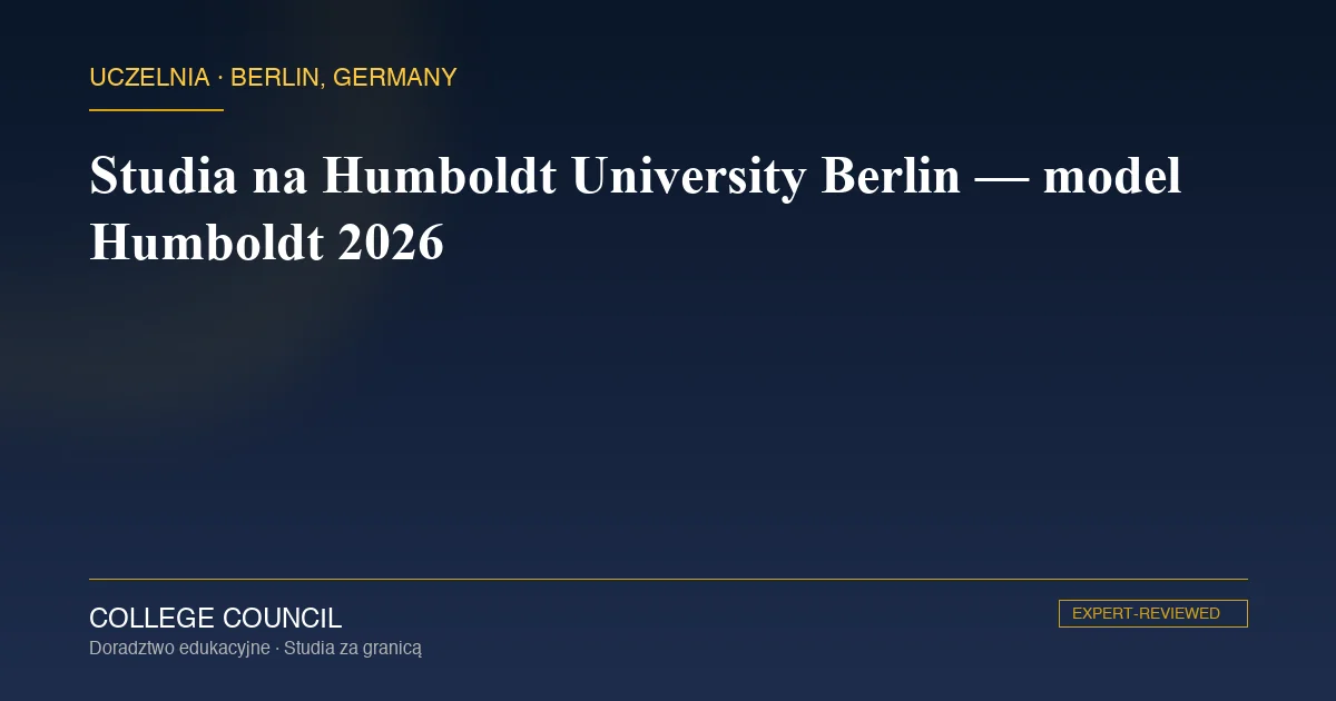 Humboldt University Berlin — gmach główny przy Unter den Linden