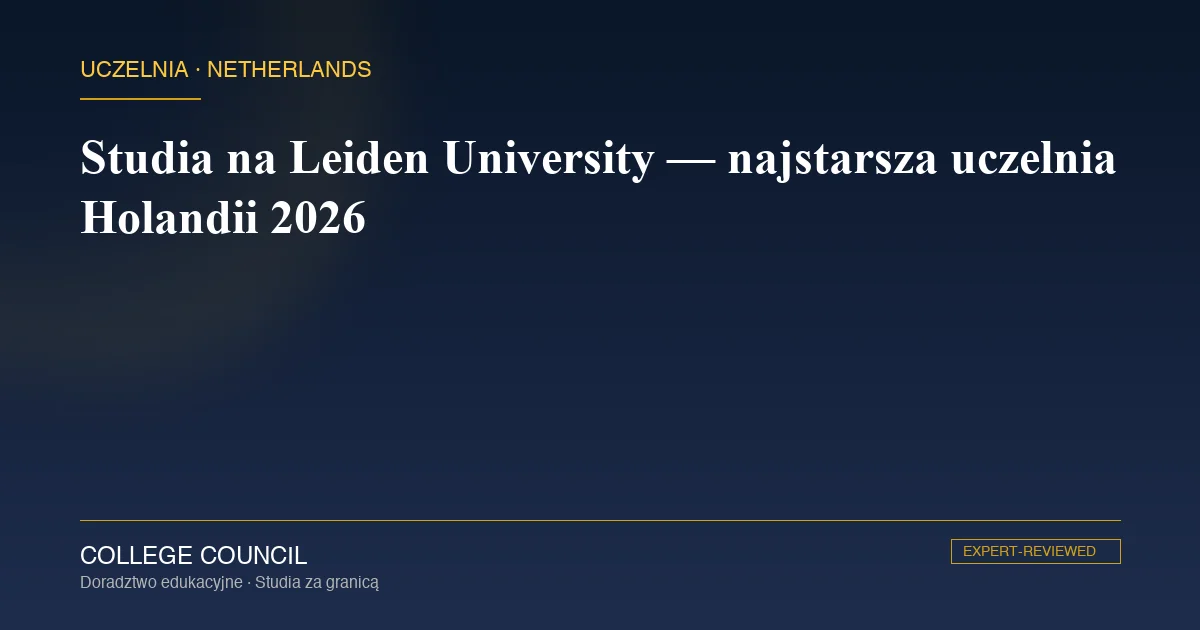 Leiden Academy Building i kampus
