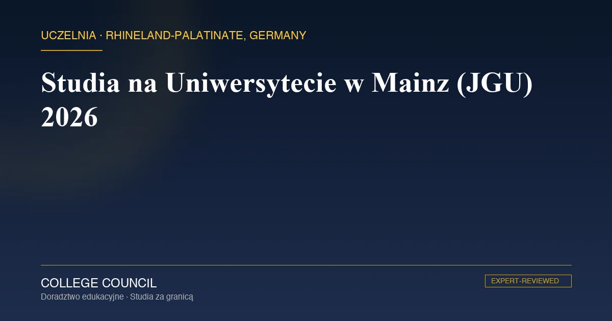 Johannes Gutenberg-Universität Mainz - kampus i Forum universitatis w Moguncji