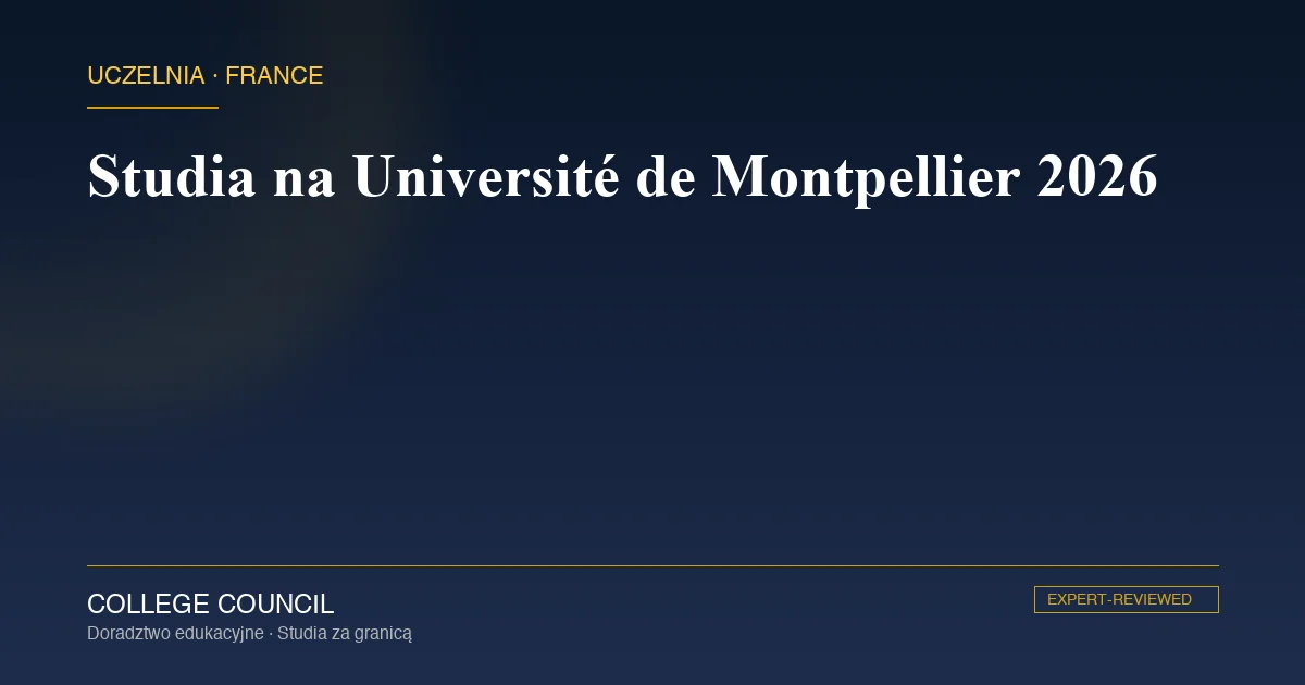 Historyczny wydział medyczny Université de Montpellier na południu Francji
