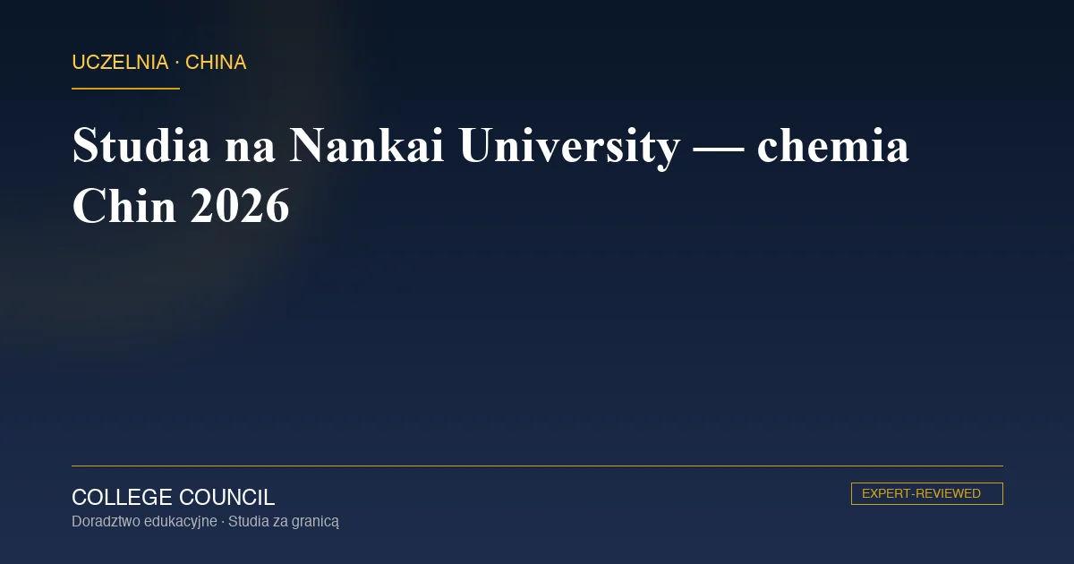 Kampus Nankai University w Tiencinie - Główny Budynek i pomnik premiera Zhou Enlaia