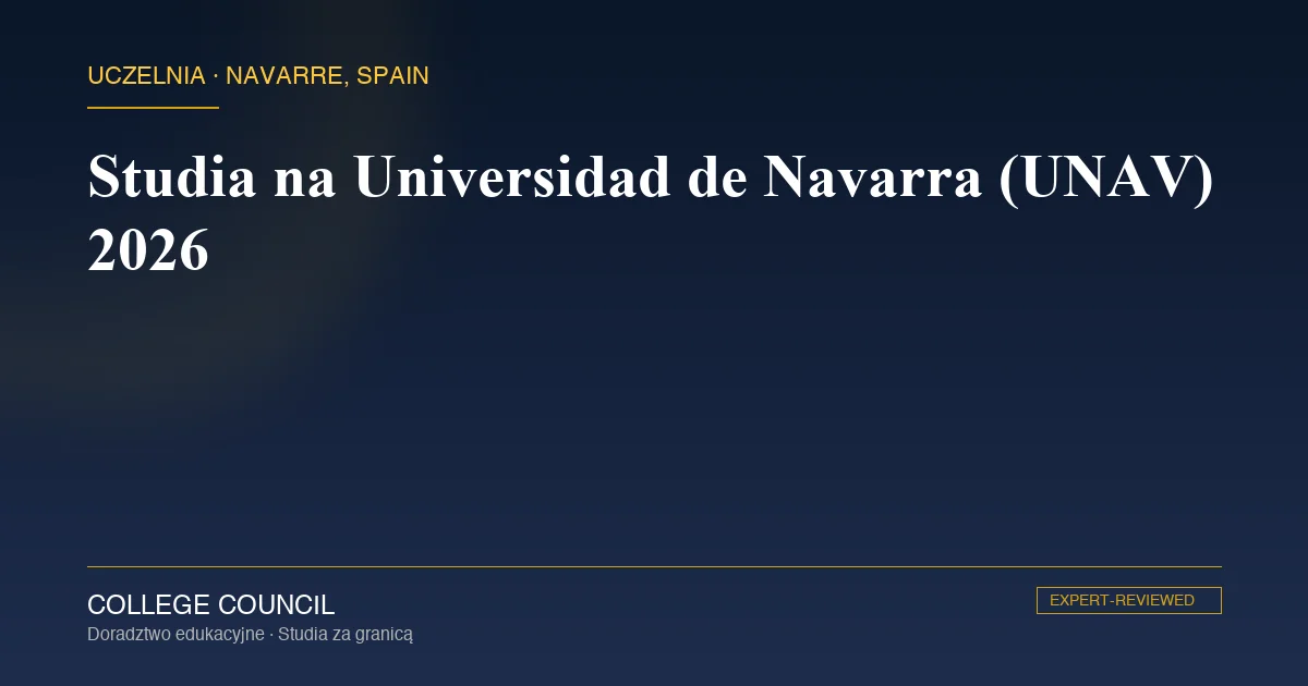 Kampus Universidad de Navarra w Pampelunie