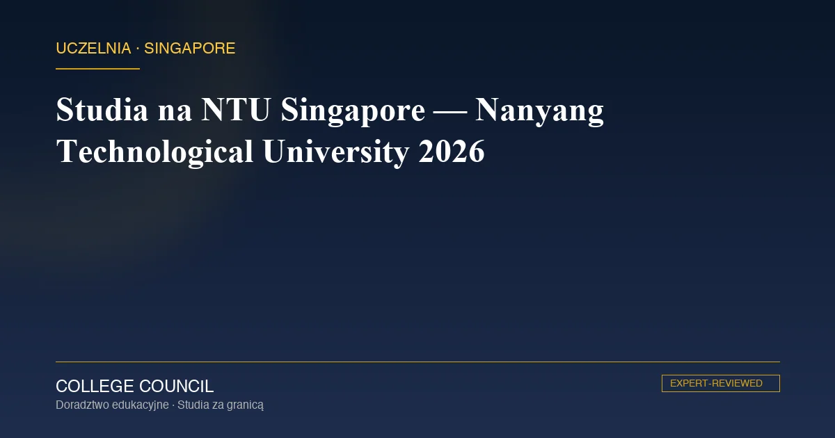 NTU kampus Jurong West Singapore
