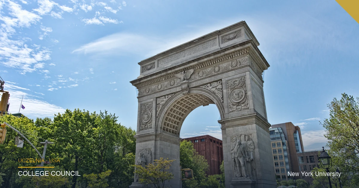 NYU Washington Square Park — kampus w sercu Manhattanu