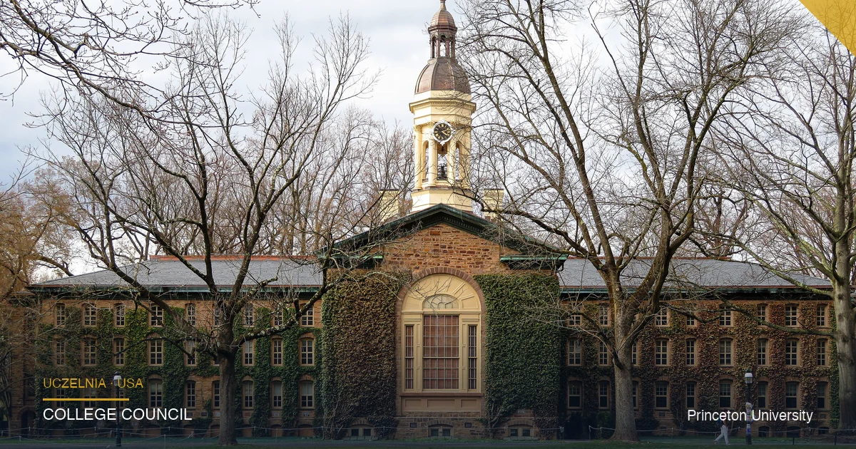 Princeton University — Nassau Hall i kampus