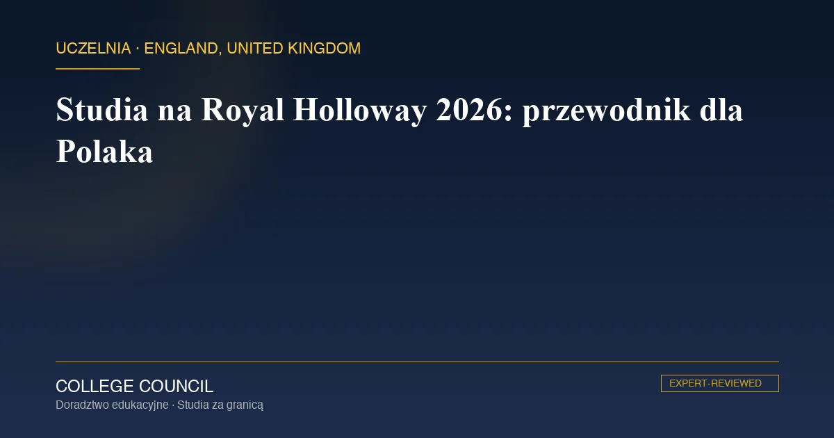 Founder's Building na kampusie Royal Holloway w Egham pod Londynem