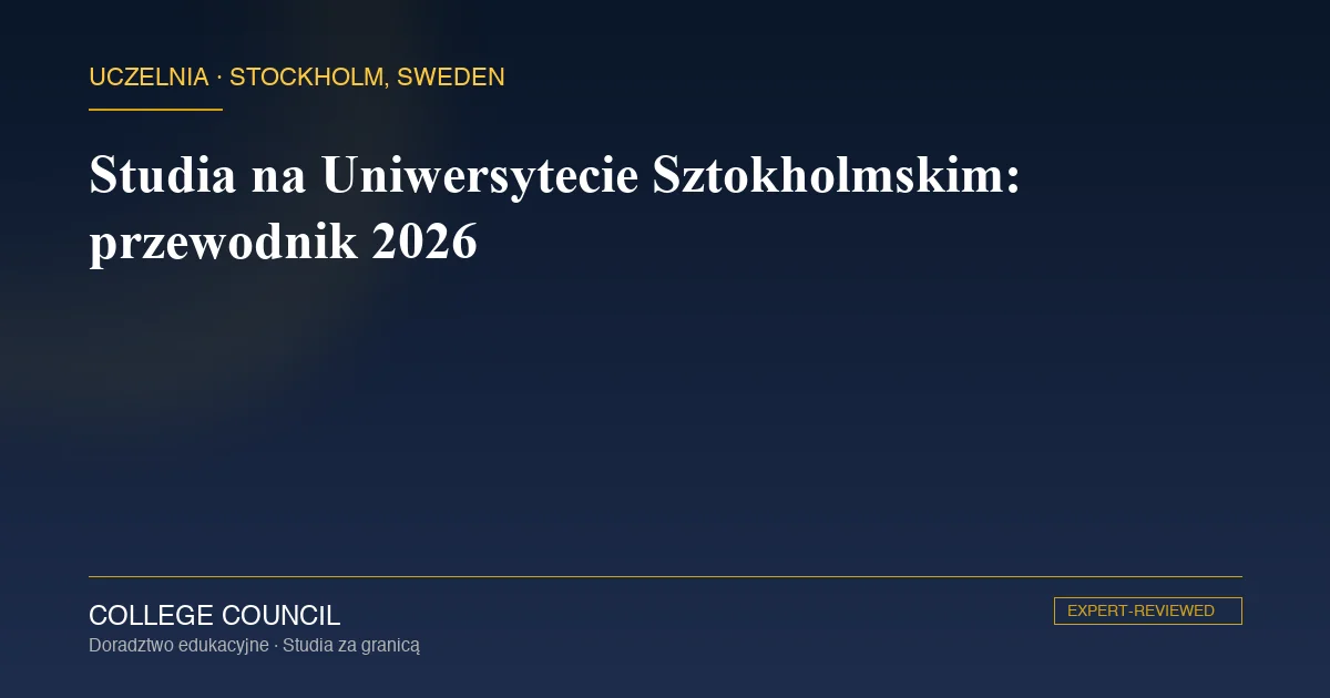 Biblioteka i kampus Uniwersytetu Sztokholmskiego w dzielnicy Frescati w Sztokholmie
