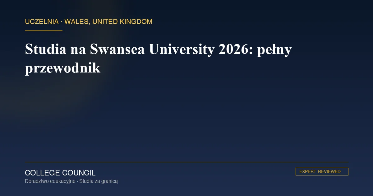 Bay Campus Swansea University nad zatoką Swansea Bay w Walii