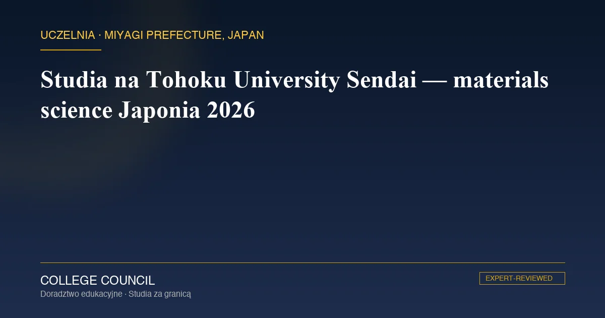 Tohoku University Aobayama kampus Sendai