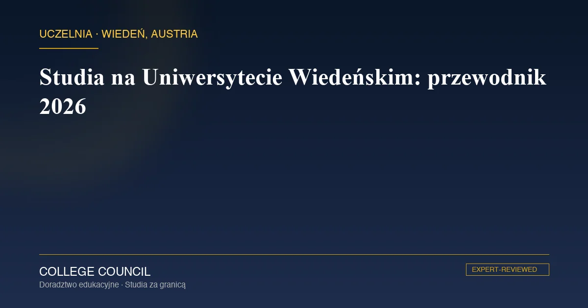 Główny gmach Uniwersytetu Wiedeńskiego przy Ringstrasse w Wiedniu