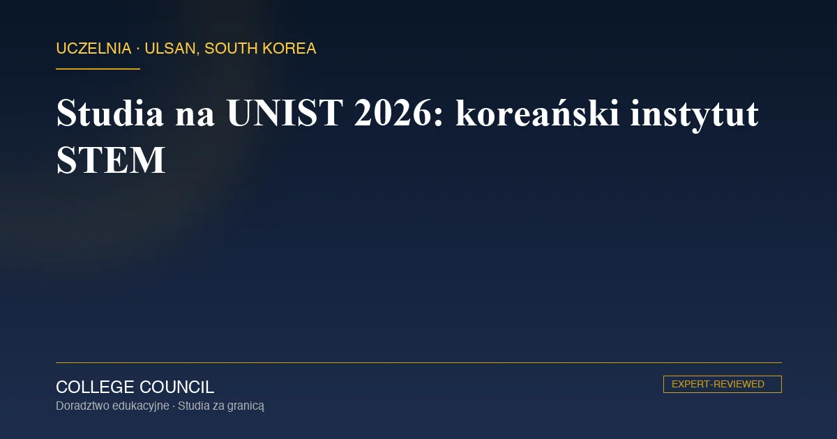 Kampus UNIST w Ulsan w Korei Południowej, nowoczesne budynki badawcze