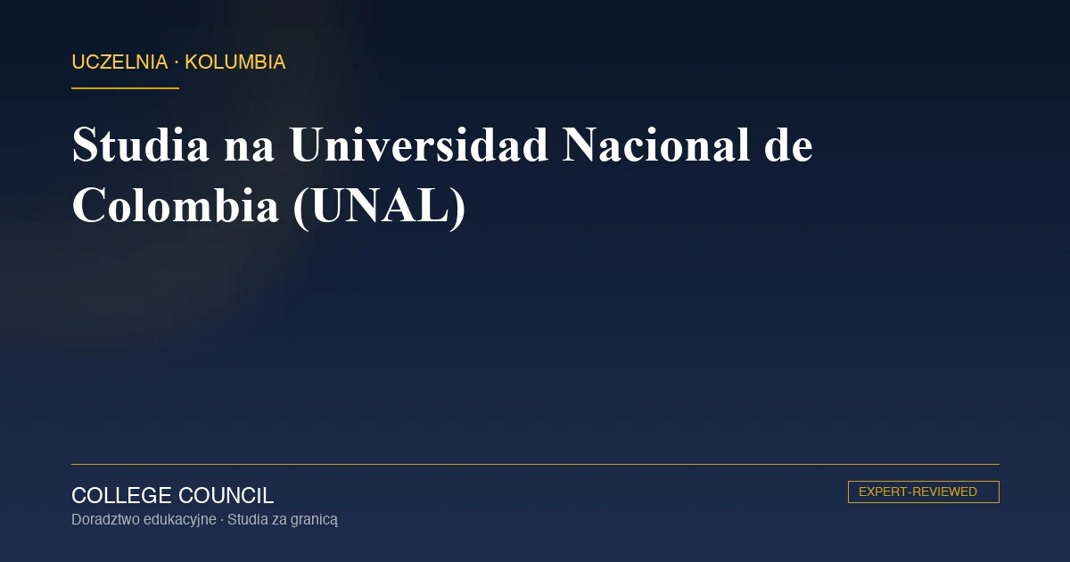Kampus Ciudad Universitaria Universidad Nacional de Colombia w Bogocie