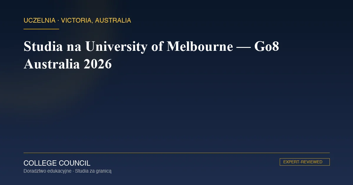 University of Melbourne Parkville campus — Old Arts i neogotyczne Old Quad