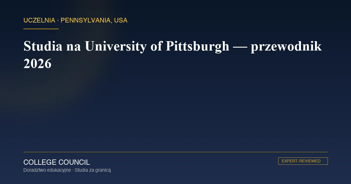 Katedra Wiedzy na kampusie University of Pittsburgh w dzielnicy Oakland