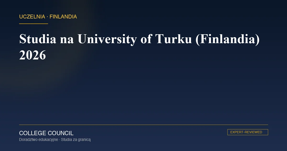 Le bâtiment principal de l'Université de Turku dans le sud-ouest de la Finlande