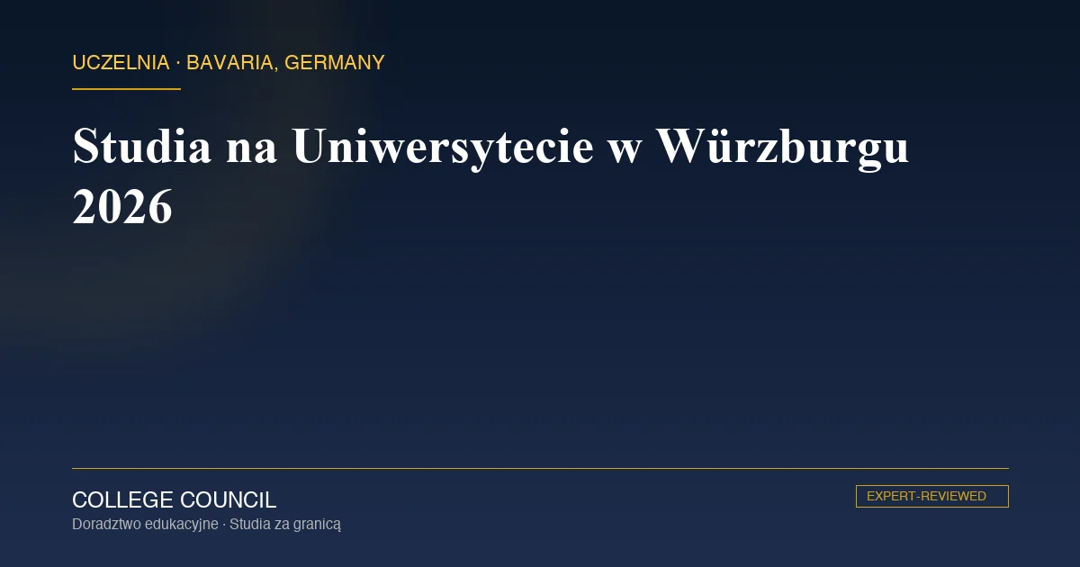 Stary kampus i Residenz w Würzburgu, siedziba Uniwersytetu Juliusza i Maksymiliana