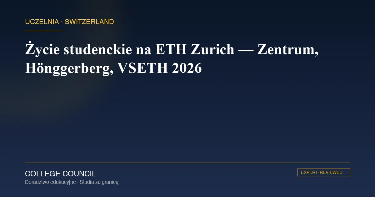 Polyterrasse na kampusie Zentrum ETH Zurich z widokiem na dachy Zurychu, Jezioro Zuryskie i Alpy