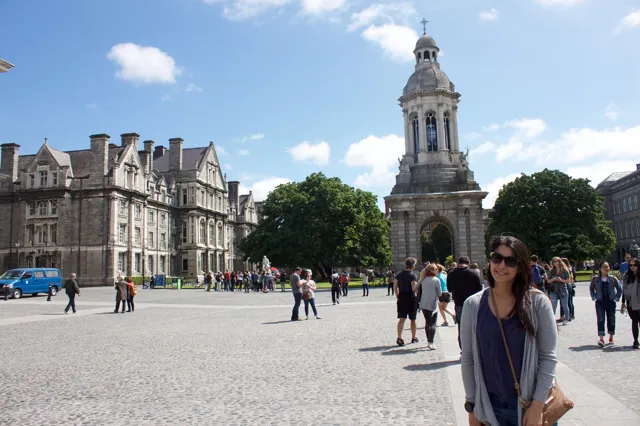 Trinity College Dublin — widok 4