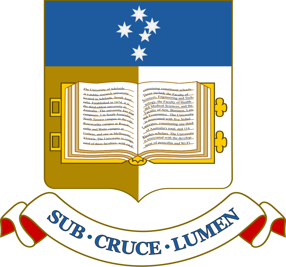 University of Adelaide — godło